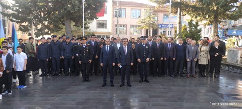 İlçemizde "10 Kasım Atatürk'ü Anma Günü" Programı Düzenlendi.